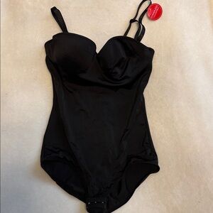 Marilyn Monroe Black Shapewear Bodysuit